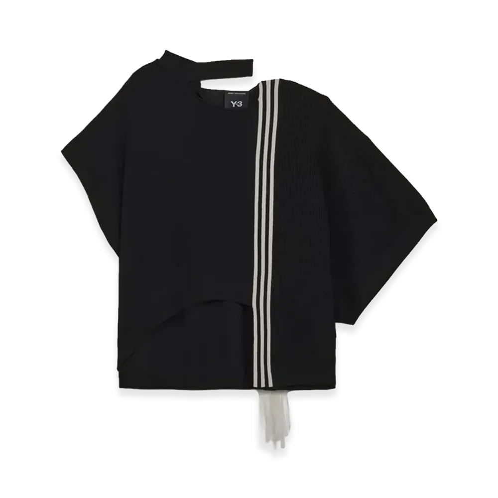 Y-3 Women's Knit Top "Black/White"