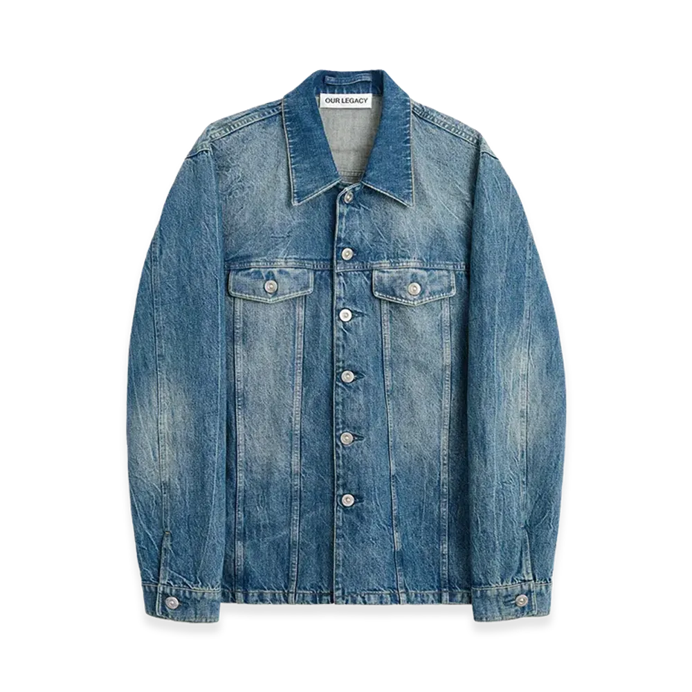 OUR LEGACY Shackle Jacket "River Blue Wash"