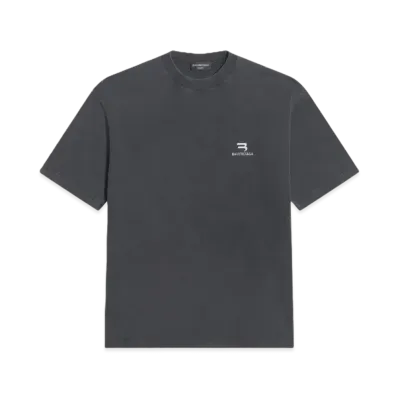 BALENCIAGA Sporty B Medium Fit T-shirt "Black"