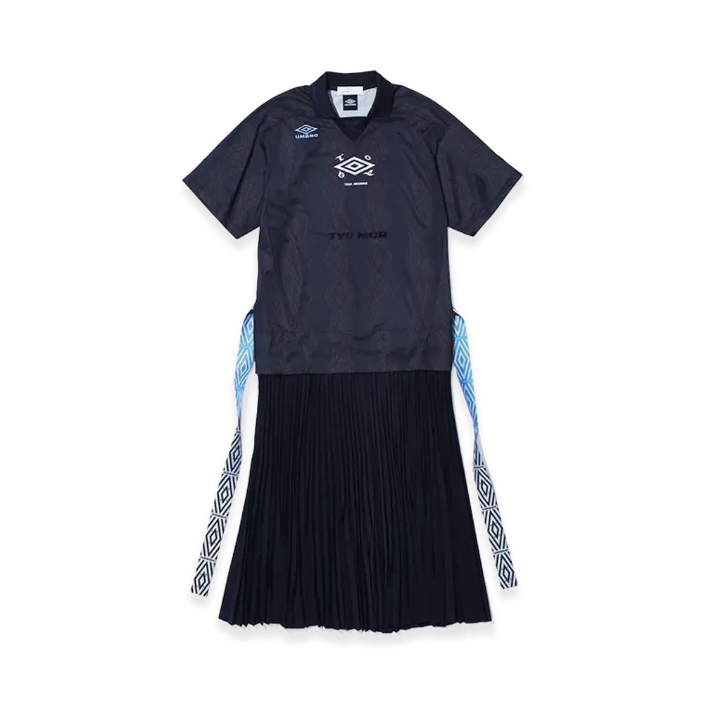 TOGA x UMBRO Game Shirt Dress "Black"