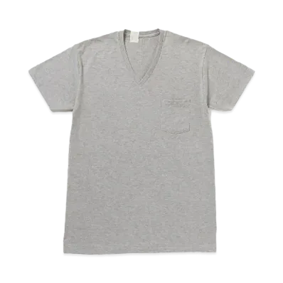 N.HOOLYWOOD V Neck T-Shirt "Top Gray"