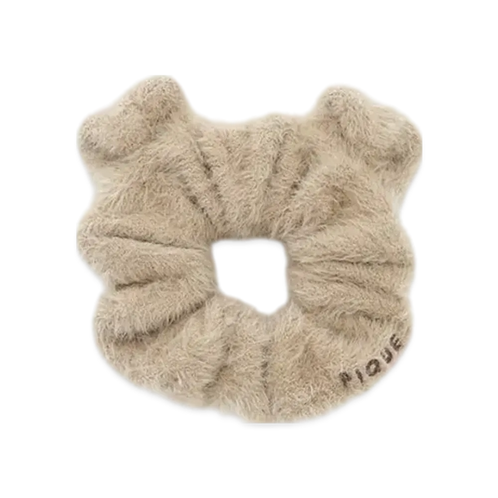 GELATO PIQUE Cat Scrunchie "Beige"