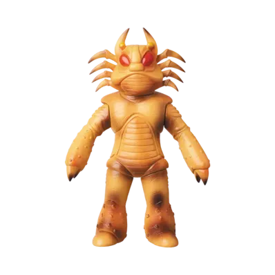 MEDICOM TOY "Toei Retro Sofvi Collection" -Android Kikaider- Yellow Crab Red