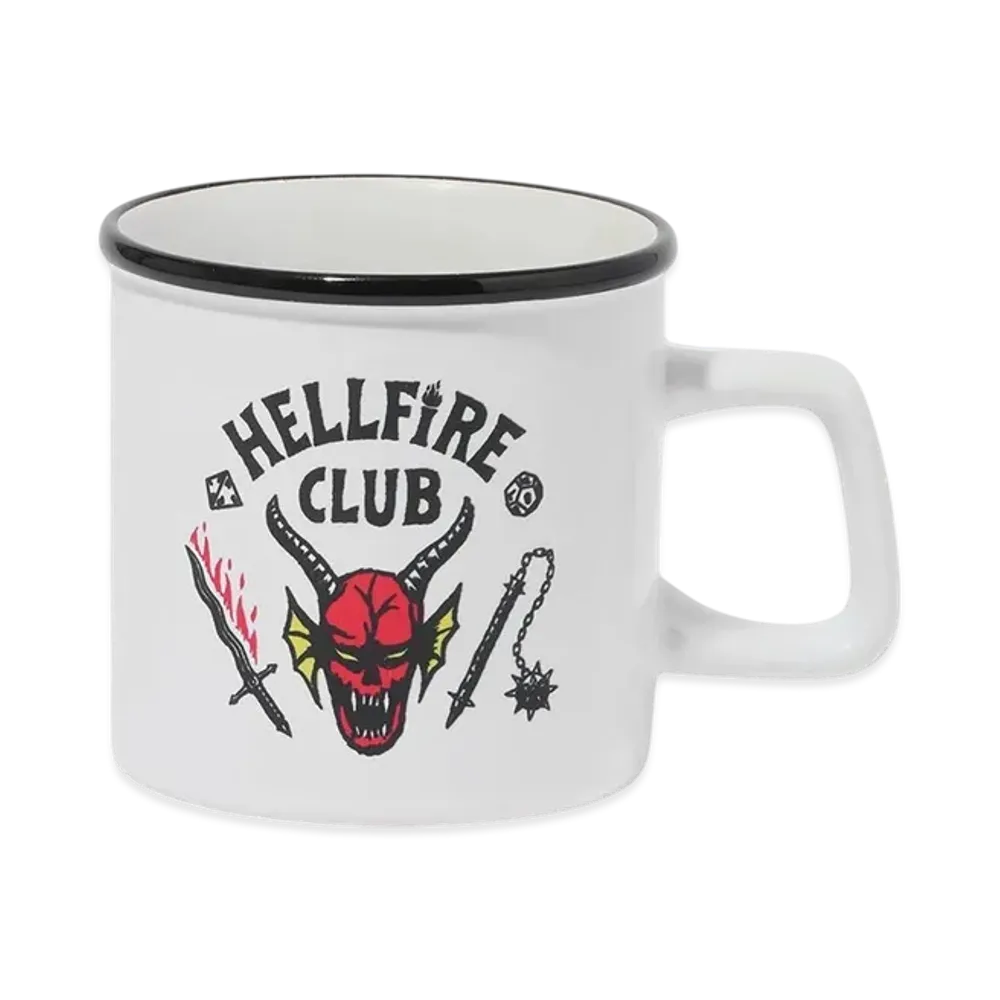 Netflix Stranger Things x V.A. HELLFIRE CLUB MUG "Black"