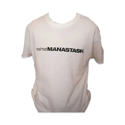 MANASTASH x realmad SOUND Harajuku Store Exclusive T-Shirt "White"