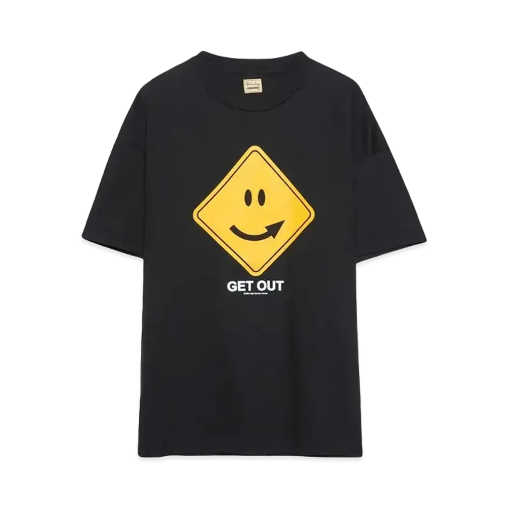 High Scream Center GET OUT TEE "BLACK"