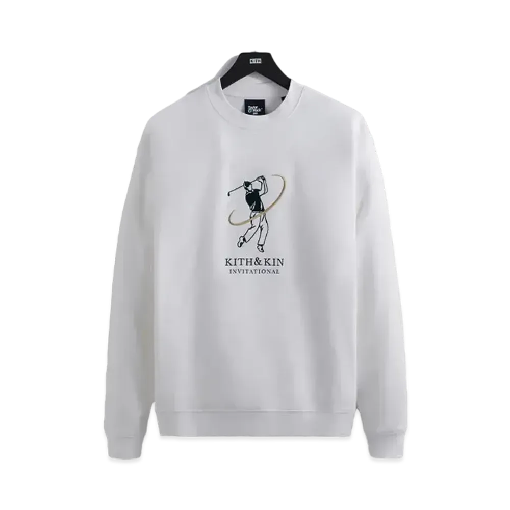 Kith x TaylorMade Invitational Crewneck "White"
