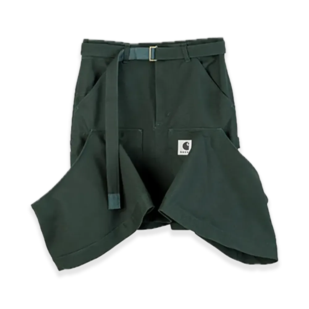 sacai x Carhartt WIP Women's Duck Skirt "Green"