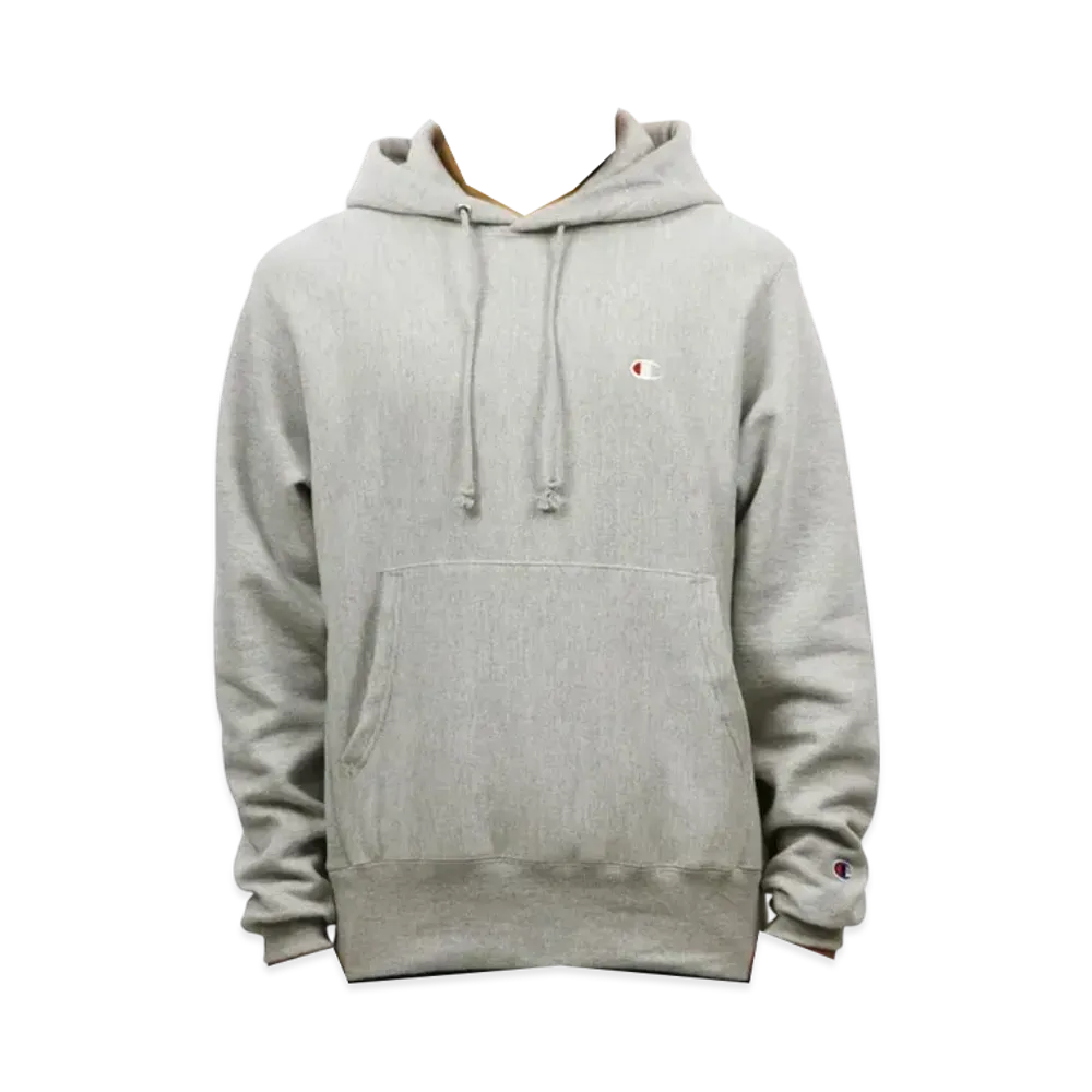 Champion Reverse Weave Heavyweight 12Oz Pullover Hoodie "Grey"
