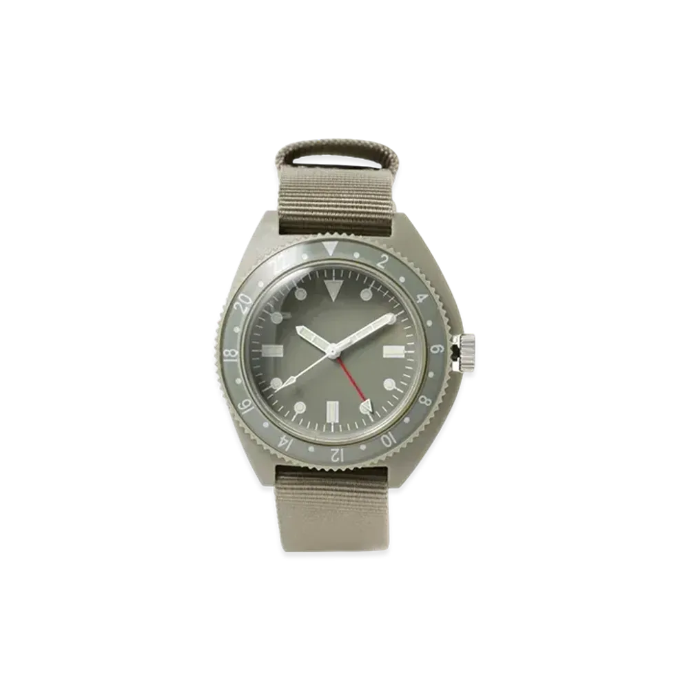 BEAMS MIL Travel Watch Type-P24 "Sage"
