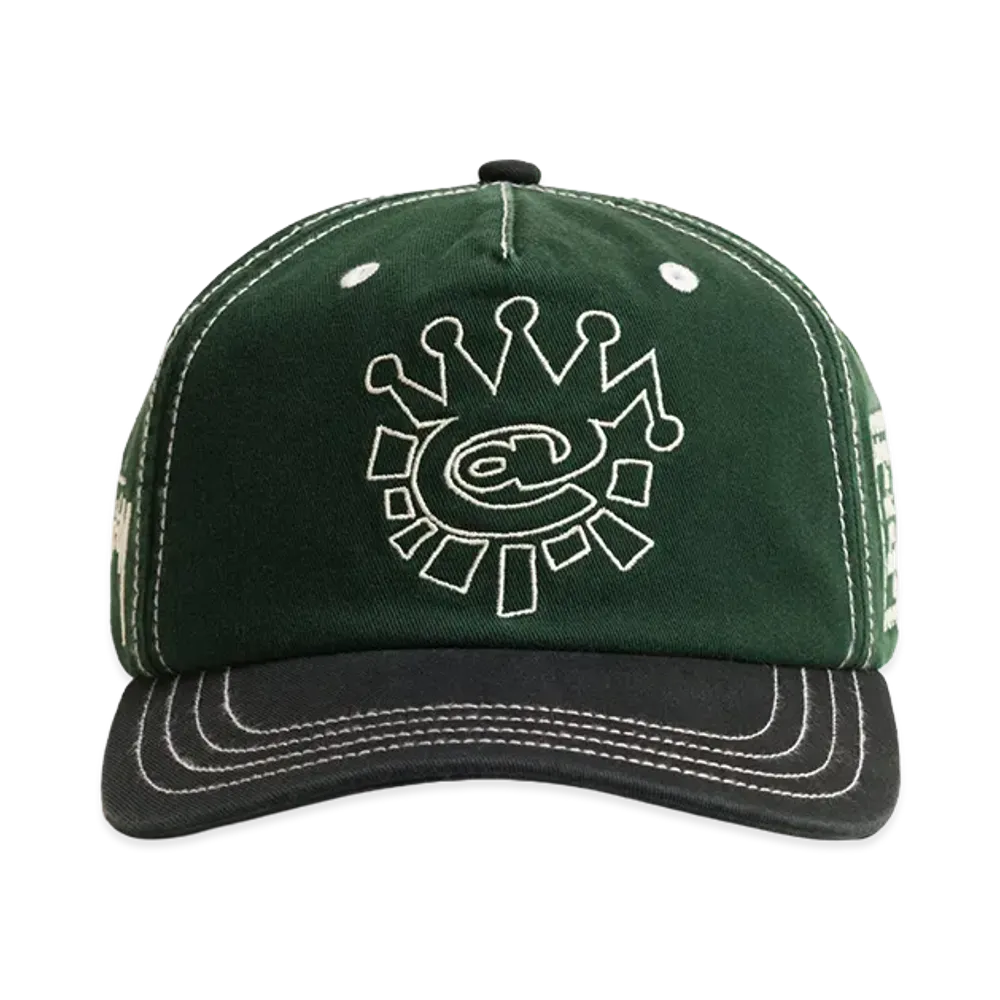 Stussy x Always Do What You Should Do Snapback Cap "Hunter"