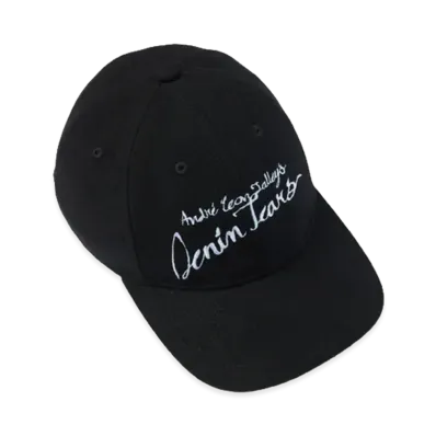DENIM TEARS Andre Leon Talley Felt Cap "Black"