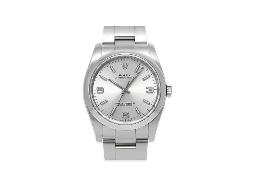 ROLEX Oyster Perpetual "Silver/369/Stainless Steel"