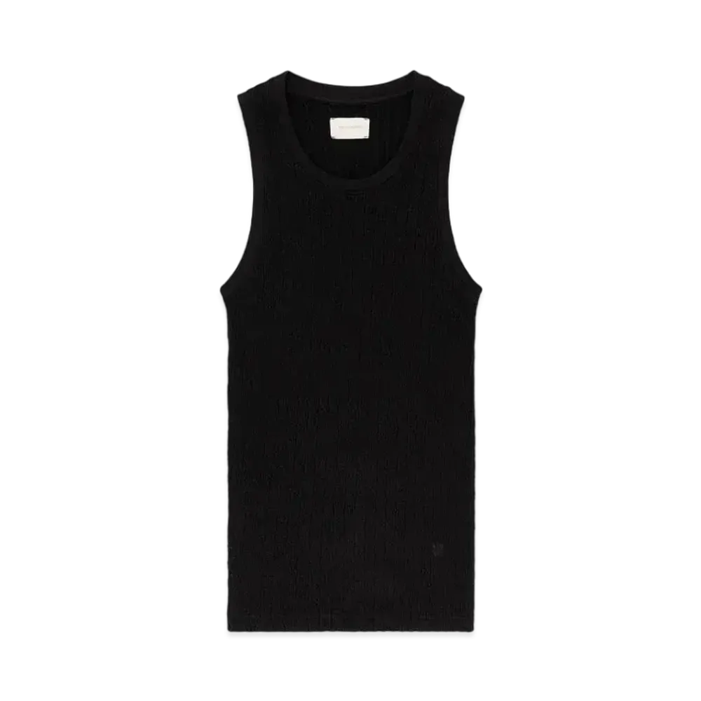 Aime Leon Dore Pointelle Tank Top "Black"