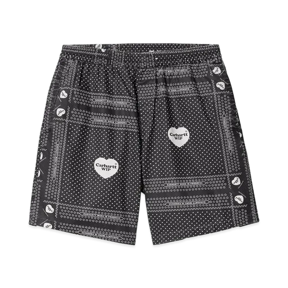 Carhartt Heart Bandana Short "Black"