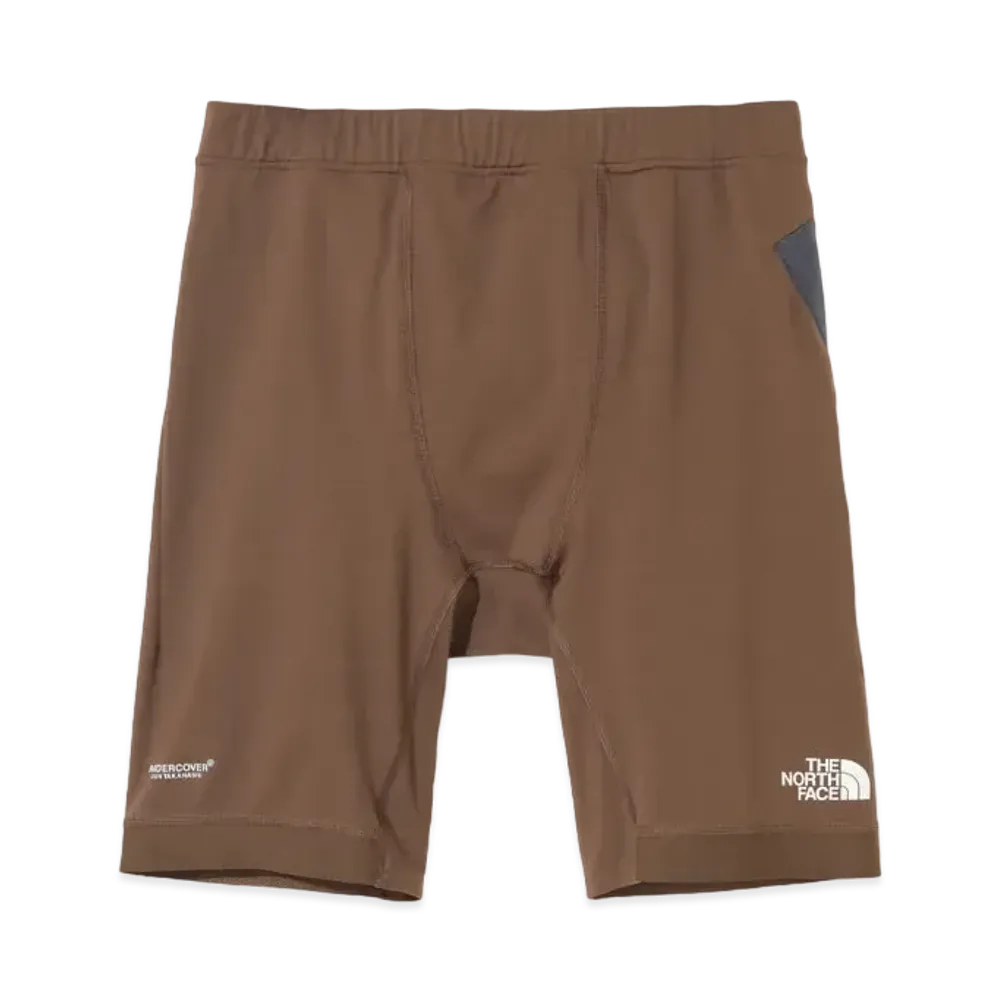 UNDERCOVER x THE NORTH FACE SOUKUU SEASON 2 Trail Run Utility Short Tights "Periscope Gray/Dark Earth Brown"