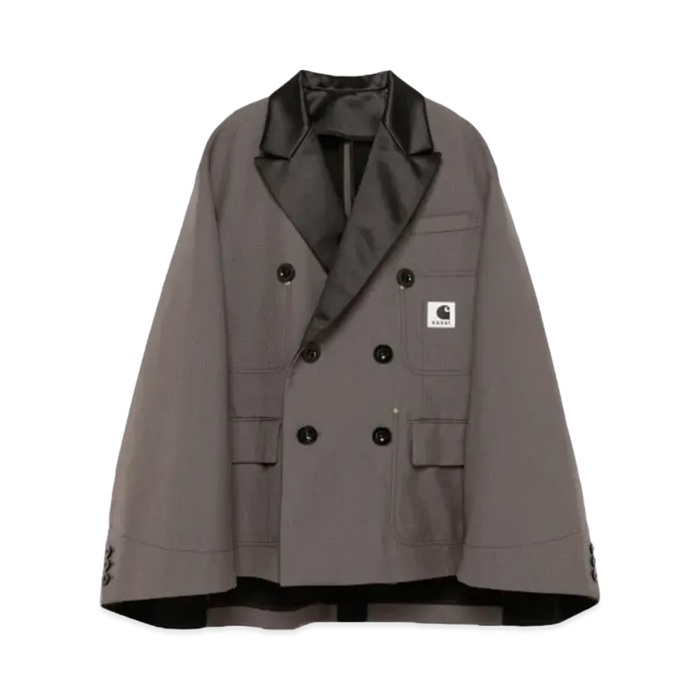 Carhartt WIP × sacai Suiting Bonding Jacket "Taupe"
