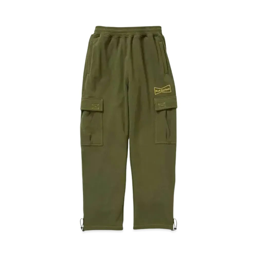 BlackEyePatch x Wasted Youth SWEAT CARGO PANTS "Olive" / VERDY