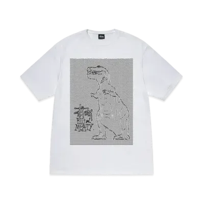 Stussy Dots & Loops Tee "White" "White"