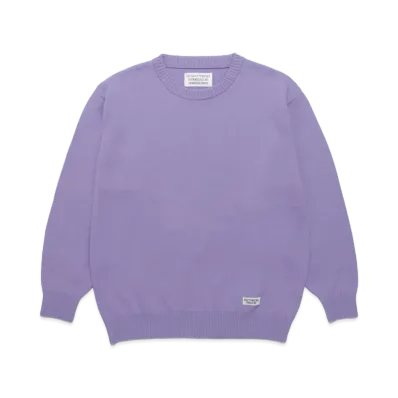 WACKO MARIA CLASSIC SWEATER "Purple"