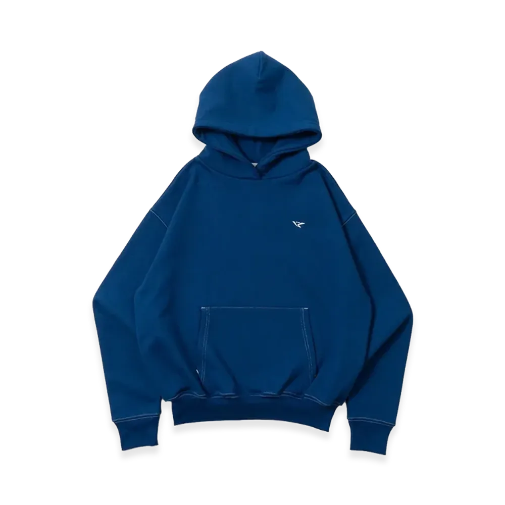 BLESS U Short Length Hoodie 2 "Blue"