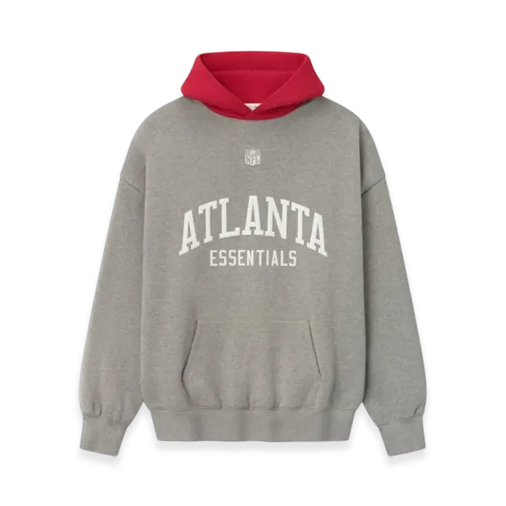 FEAR OF GOD x MLB ESSENTIALS Falcons Hoodie "Dark Heather"