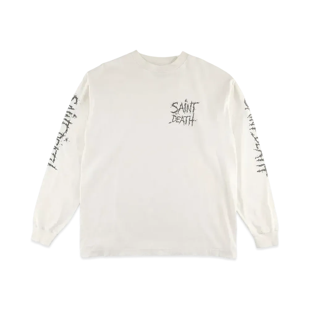 SAINT Mxxxxxx LS TEE SAINTDEATH "White"