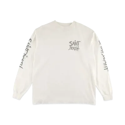SAINT Mxxxxxx LS TEE SAINTDEATH "White"