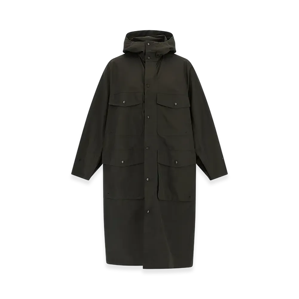LEMAIRE 'Utility Raincoat' Trench Coat "Brown"