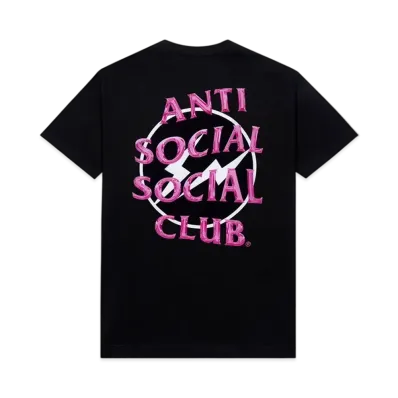 ANTI SOCIAL SOCIAL CLUB x FRAGMENT Precious Petals Black Tee "Pink"