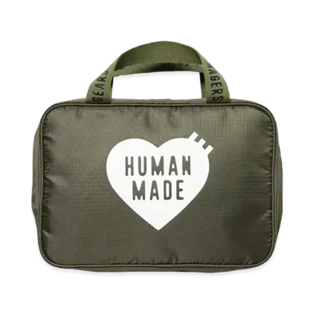 HUMAN MADE Organizer Pouch "Olive Drab"