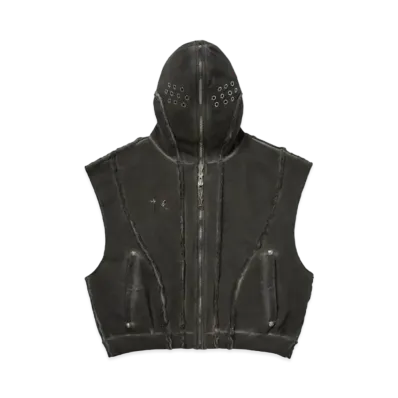 THUG CLUB Gladiator Hooded Vest "Grey"