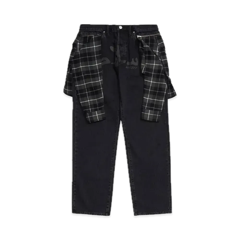 Supreme x UNDERCOVER Layered Jean "Washed Black"