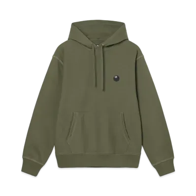 Stussy 8 BALL EMBROIDERED HOODIE "Olive"