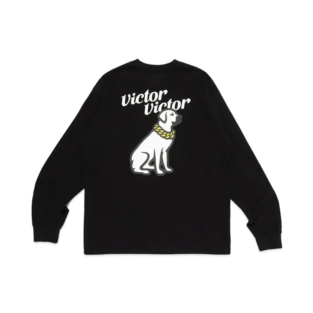Victor Victor Worldwide L/S T-Shirt "Black"