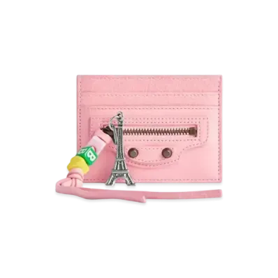 BALENCIAGA Le City Card Holder "Pink"