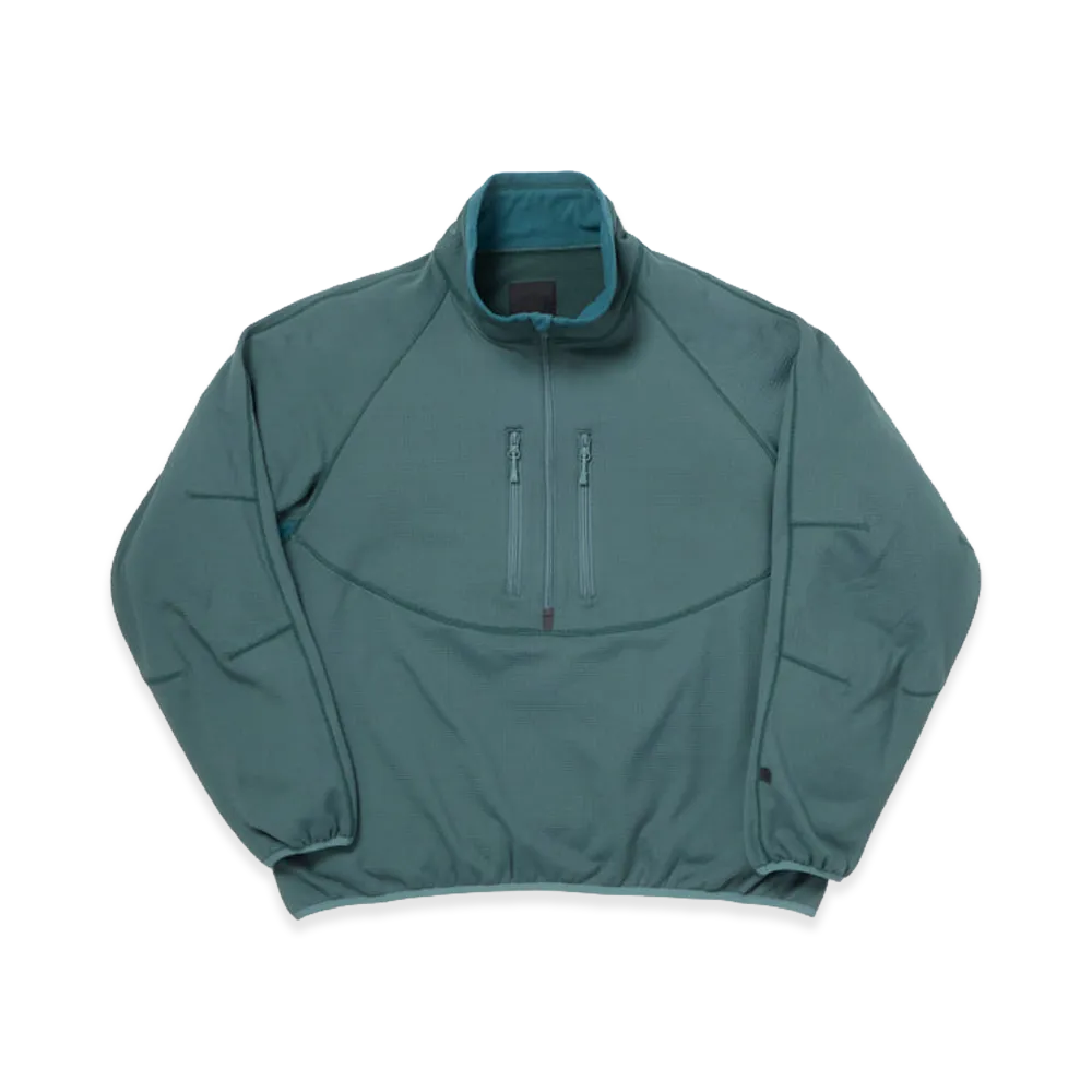 DAIWA PIER39 Women's Tech Mil Fleece Jacket Pullover "Smoke Green"