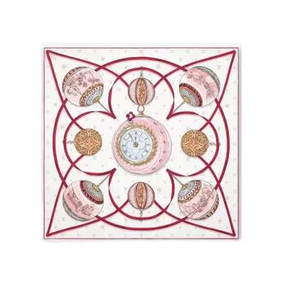 Louis Vuitton Xmas Vivienne 90 "Cream"
