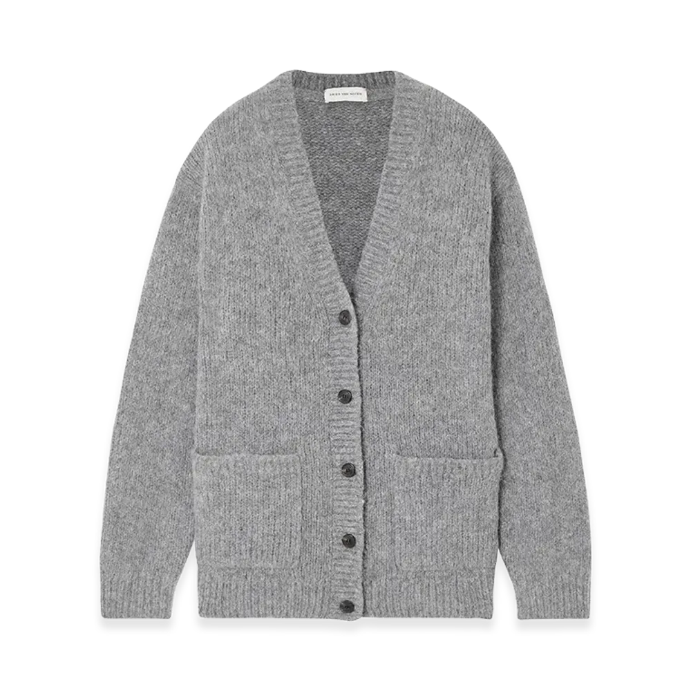 DRIES VAN NOTEN Women's Cardigan Tokas Mid "Gray"