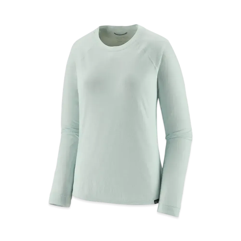 Patagonia Women's Longsleep Capilene Cool Trail Shirt "Wispy Green"