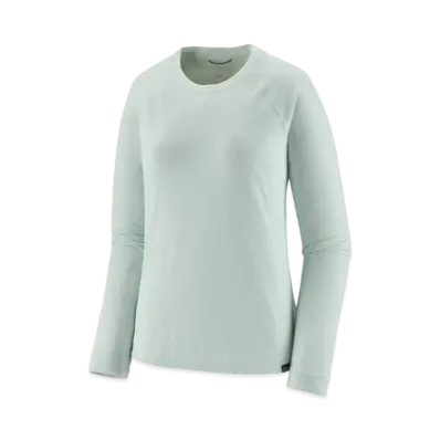 Patagonia Women's Longsleep Capilene Cool Trail Shirt "Wispy Green"