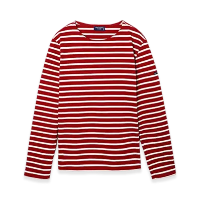 SAINT JAMES Long Sleeve T-shirt Meridien "Persan Ecru"