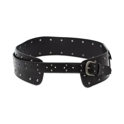 X-Girl Women's Studded Thick Belt "Black"