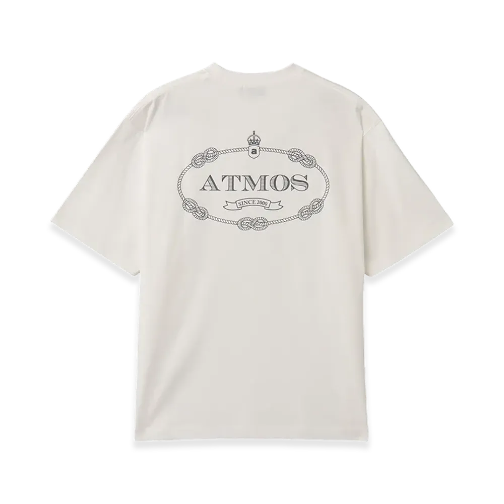 atmos Emblem Logo T-shirt "White"
