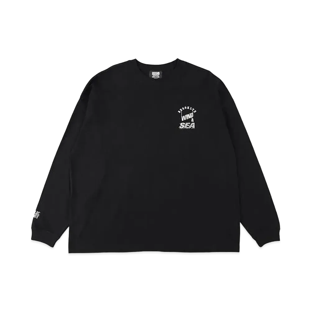 WIND AND SEA x Public Enemy -Bklyn- L/S Tee "Black"