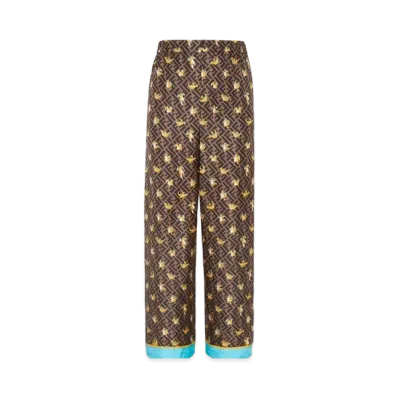 Pokemon x Fragment x FENDI Men's Dragonite Pants "Brown"