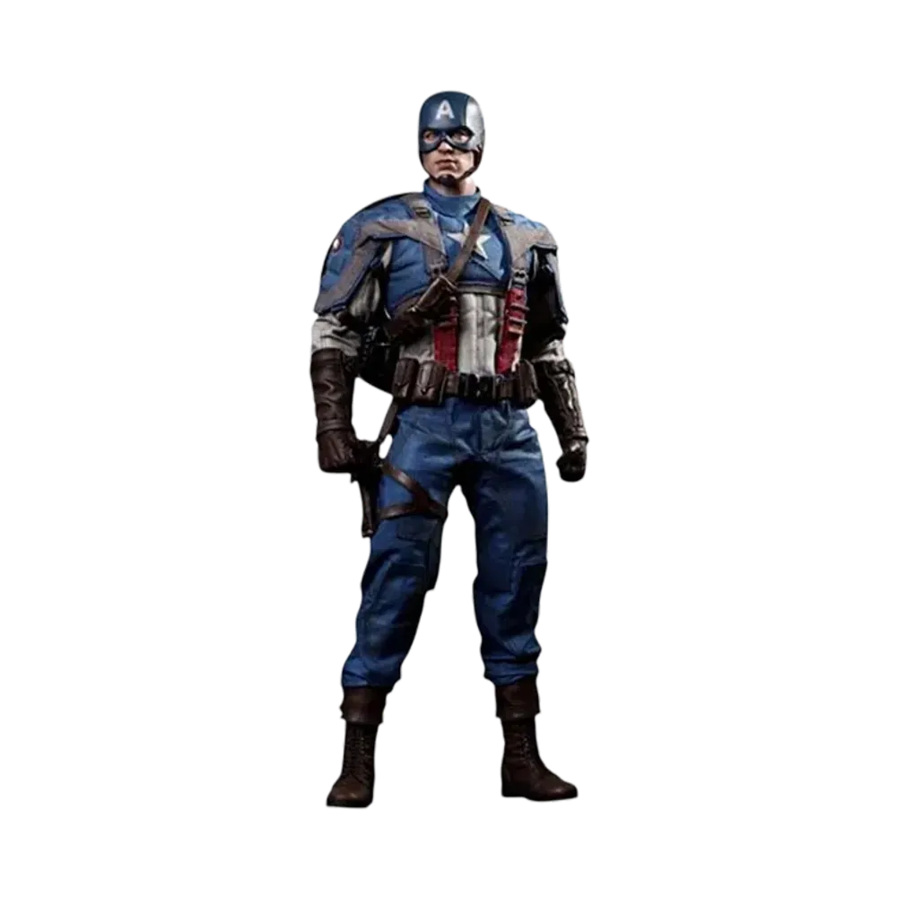 Hot Toys "Movie Masterpiece" -Captain America The First Avenger- 1/6 Scale Fully Poseable Figure: Captain America