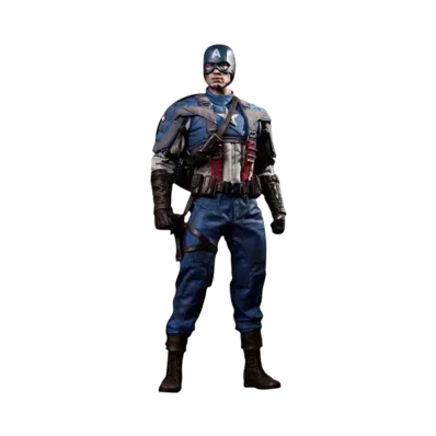 Hot Toys "Movie Masterpiece" -Captain America The First Avenger- 1/6 Scale Fully Poseable Figure: Captain America