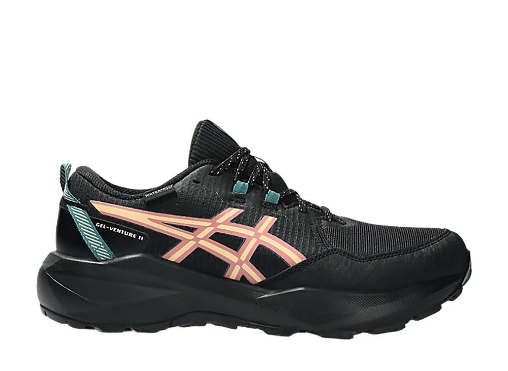 Asics Women's Gel-Venture 11 Waterproof "Black/Apricot Crush"