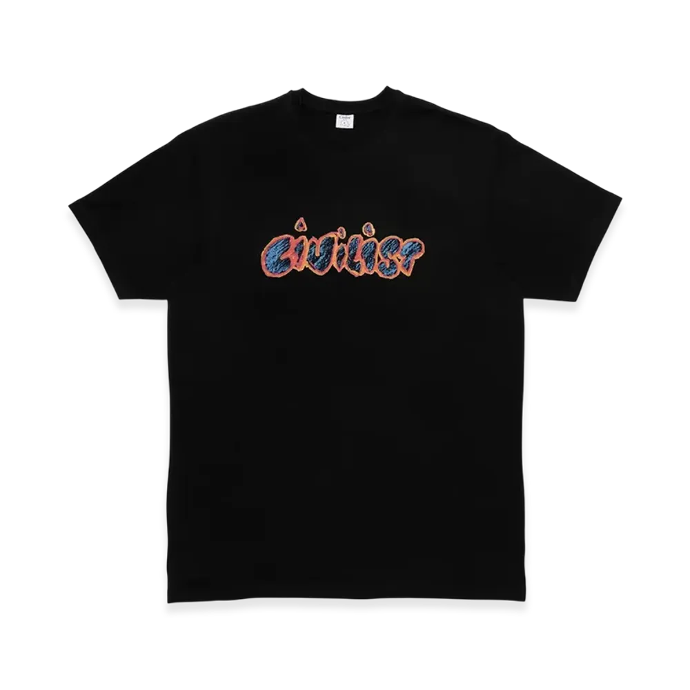 Civilist Wax Tee "Black"